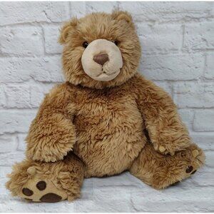 GUND TEDDY BEAR Brown Grizzly Plush Retired Animal 13 inch Kohl’s Cares For Kids